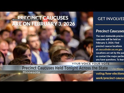 Precinct caucuses kick off tonight across Minnesota