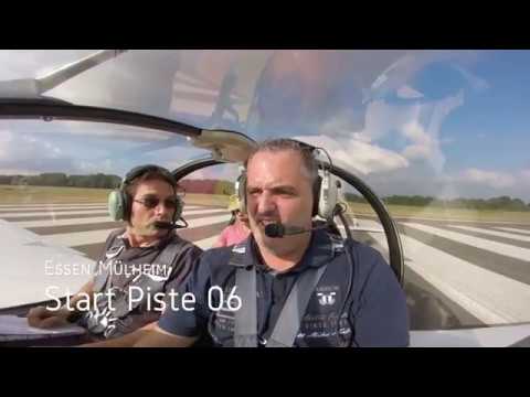Texel Holland Strand Meer - 1 Tag am Meer - VFR FlIGHT DR400 - Strand