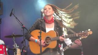 ESCKAZ in Stockholm: Mariette - My Revolution - at Eurovillage