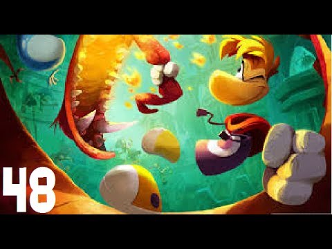 Rayman Legends Wii U Part 48 Back to Origins "Gourmand Land"