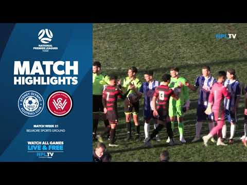 NPL NSW Men's Round 21 Fixture – Sydney Olympic v Western Sydney Wanderers