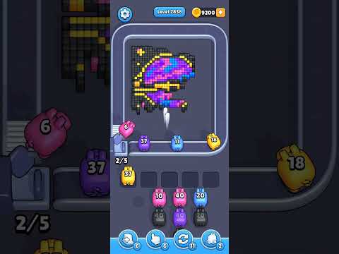 Pixel Flow Level 2838 Walkthrough