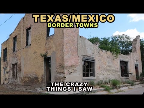 TEXAS/MEXICO Border Towns Drive: The CRAZY Things I Saw Between McAllen And Falcon Lake