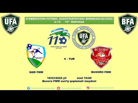 QQR FMM - BUXORO FMM  U-15