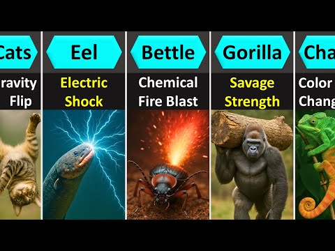 Animals and Their Real Superpowers (Top 100)
