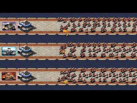 Infantry Bunker Battle - Red Alert 2