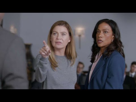 Grey's Anatomy - Meredith confronta médico que matou Derek - cena 16x08{LEGENDADO}Meredith Confronts