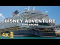 The Most Extensive Walking Tour Of The FIRST DISNEY CRUISE In Asia DISNEY ADVENTURE Singapore
