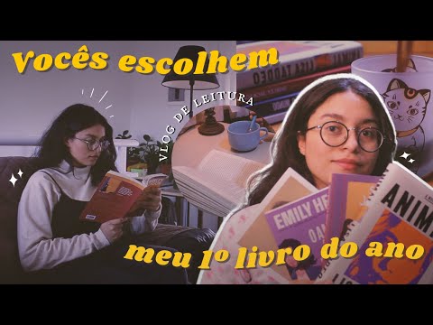 Vlog de Leitura Aconchegante: Deixei Vocs Escolherem Meu 1 Livro do Ano | cozy reading vlog ???