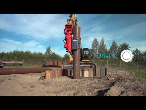 MOVAX vibrációs cölöpverő-3