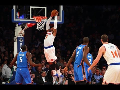 Carmelo Anthony's Full Highlights 2015/01/28 vs Thunder - 31 Points, 10 Rebounds