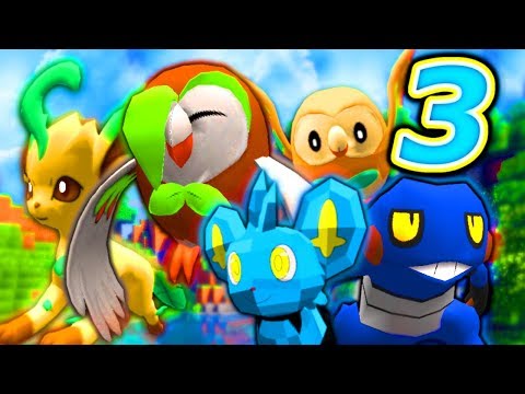 Minecraft Pixelmon SURVIVAL BLUE SERVER! - Episode 3 (Minecraft Pokemon Mod)