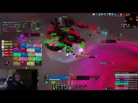 Prepull vs Xavius Mythic