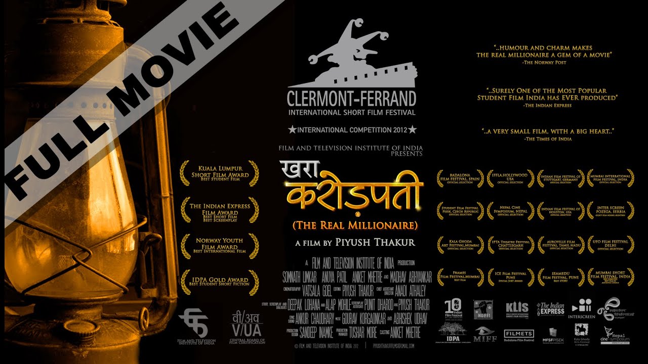 Khara Karodpati (The Real Millionaire) - Short Film by Piyush Thakur | Madhav Abhyankar | FTII