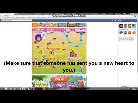 Candy Crush Glitch - 1 to accept, 5 new hearts!