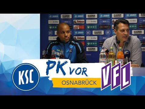 KSC-Pressekonferenz vor Osnabrück / Déjà-vu