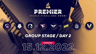 [CSGO] BLAST Premier World Final 2022 Day 2