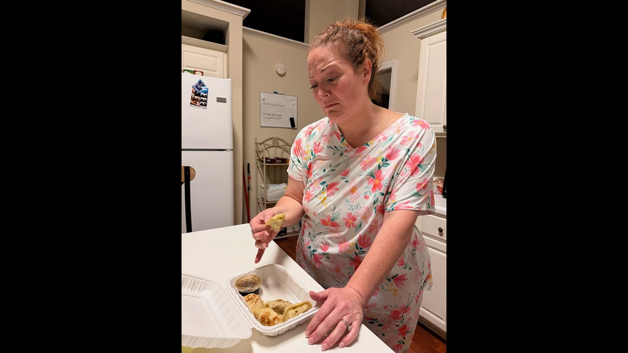 Bethany's food temptation wakes her up for a late night meal