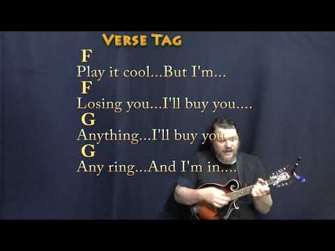 Baby (Justin Bieber) Mandolin Cover Lesson in C with Chords/Lyrics