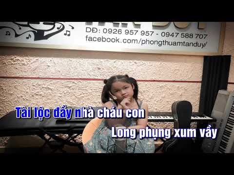 Tết Nguyên Đán -  Karaoke Tone Nữ