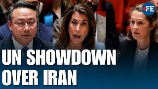 Iran Nuclear Debate Explodes At UN As China Confronts U.S. And UK | WORLD NEWS