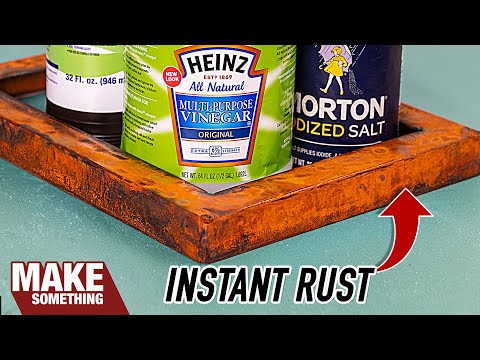How to Make Metal Rust Instantly.