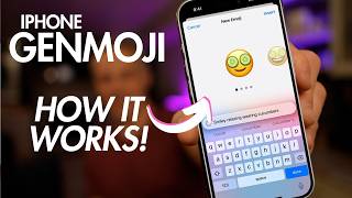 Create your own emojis in 7 seconds! How to setup & use Genmoji on iPhone
