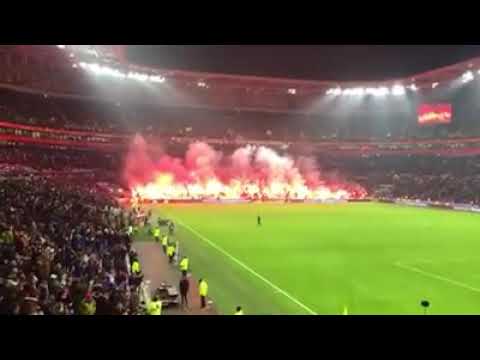 Lyon vs Marseille 17.12.2017.  30 years Bad Gones Lyon