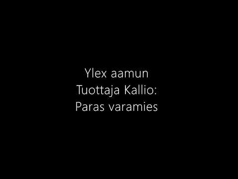 Ylex aamun tuottaja Kallio: Paras varamies