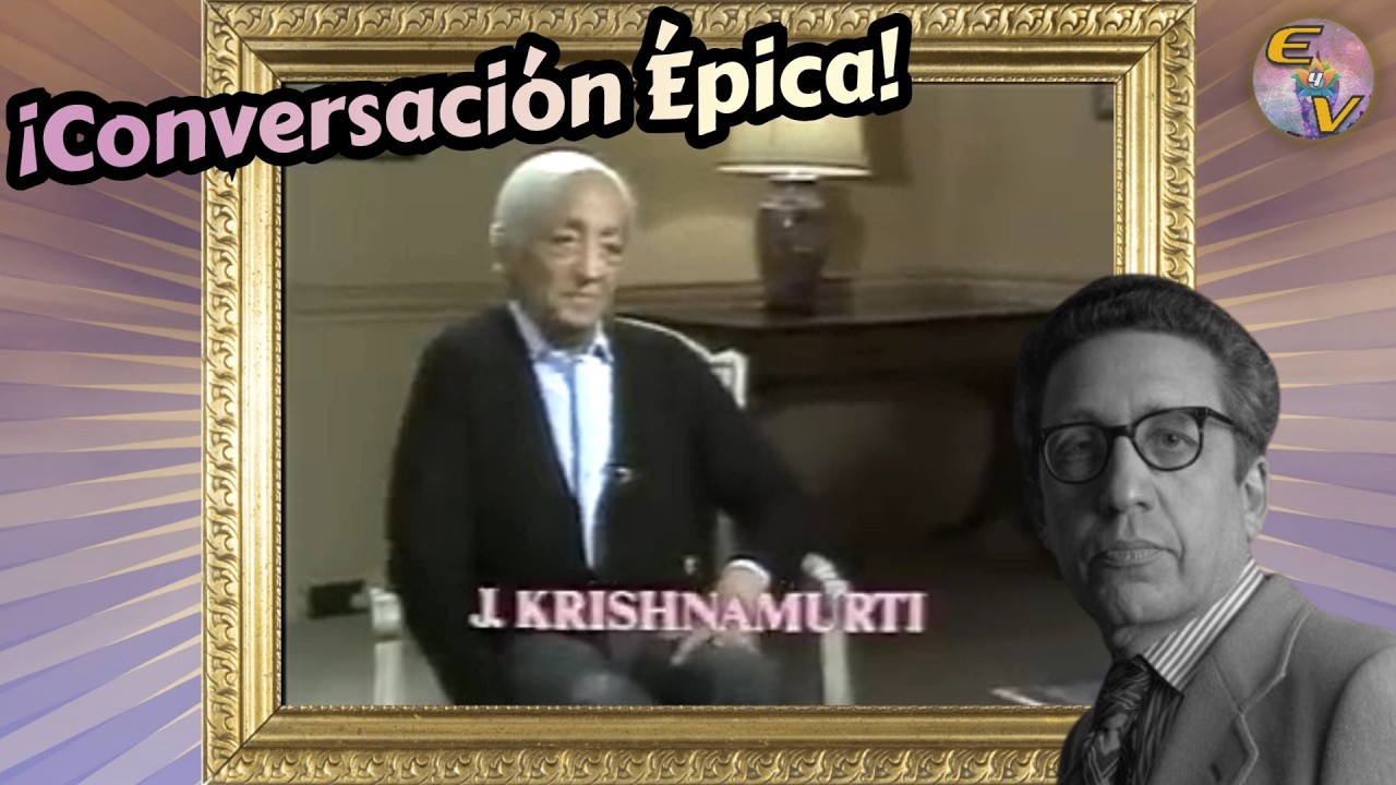 IMPRESIONANTE Conversación entre Krishnamurti y Bernard Levin (BBC-1981)🎙 DOBLADA al Español💎