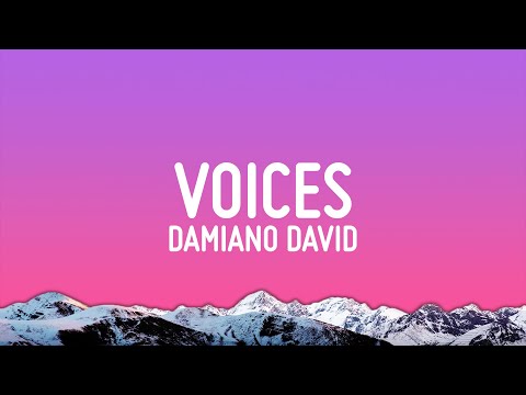 Damiano David - Voices (Lyrics)