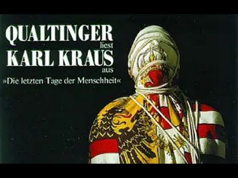 Helmut Qualtinger liest Karl Kraus - "Die letzten Tage der Menschheit" (1965)