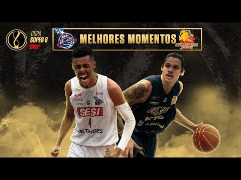 Copa Super 8 SKY | Melhores Momentos | Sesi Franca x Caxias Basquete