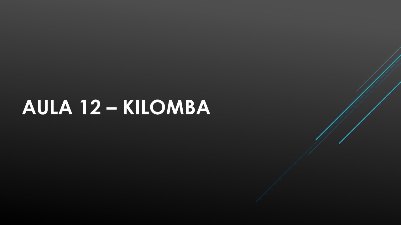 FLP0465 Aula 12 Kilomba (comentários finais)