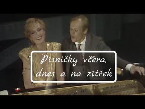 Písničky včera, dnes a na zítřek ❖ uvádějí V. Zahradník, F. R. Čech a A. Čunderlíková (1984)