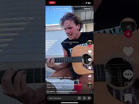 Aint Saying - Isaac Pedersen