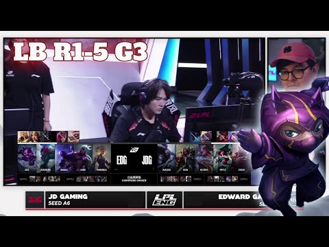 JDG vs EDG - Game 3 | Round 1 S15 LPL Summer Playoffs 2025 | JD Gaming vs Edward Gaming G3 full