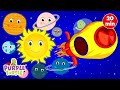 Nursery Rhymes + more | Planet Song | Purple Turtle Kids Songs | Space Songs