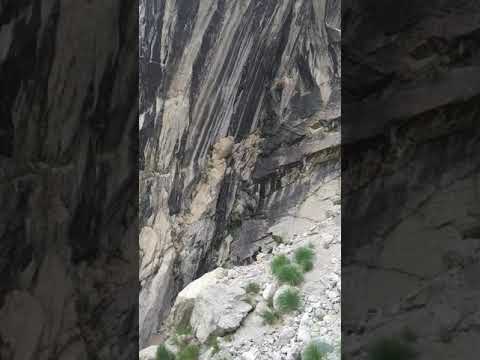 Scalare a Ailefroide - face bouc