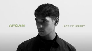 Afgan - say i&#39;m sorry (Official MV)