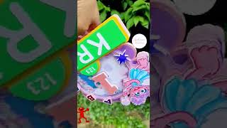 Happy 1st Birthday 3D Shaker Cake Topper 💙❤️💜 Abby and Elmo inspired 3D Shaker Cake Topper