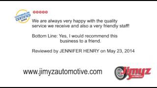 preview picture of video 'Jimyz Automotive review Streetsboro Ohio 44241'