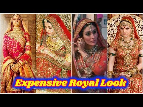 Lats !!! see on FUN TECH | Bollywood Actresses in Most Expensive Royal Look | Video