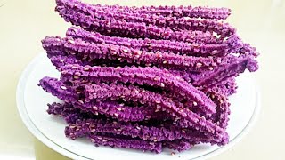 Download lagu A NEW WAY TO MAKE CRISPY PURPLE TARO/COCONUT ROOT CACTUS CAKE THAT LASTS FOR 2 MONTHS mp3