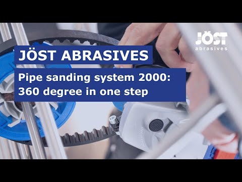 JÖST abrasives: Pipe Sanding System 2000