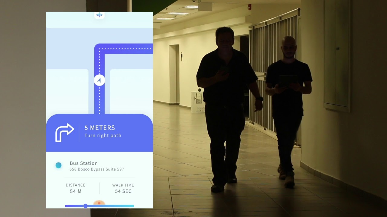 Indoor Navigation with Indoor Mapping Demonstration  by SONARAX