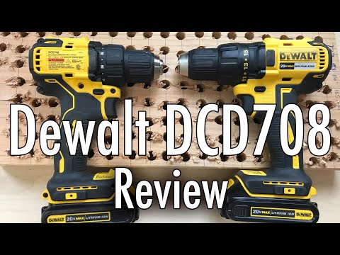 Аккумуляторная дрель-шуруповерт DEWALT DCD708N-XJ без АКБ и ЗУ