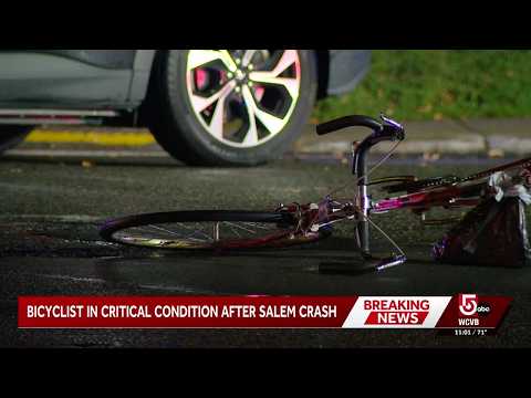 Bicyclist in Critical Condition After Salem Crash