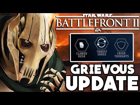 General Grievous News! Claw Rush, Thrust Surge and More! Star Wars Battlefront 2