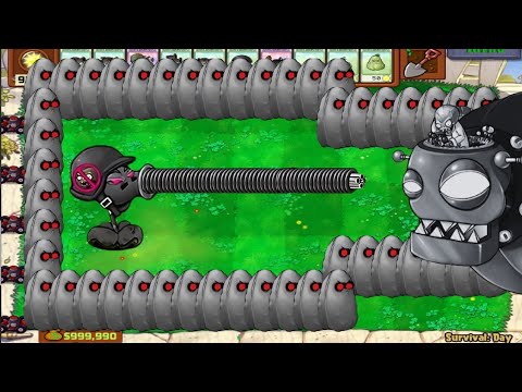 Doom Gatling Pea shooter Vs Dr.Zomboss Vs All Zombies #pvzgameplay  #pvzmod #pvzhack